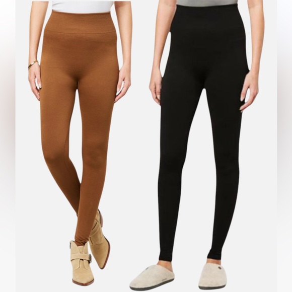 Rhonda Shear Pants - Rhonda Shear 2-pack Fleece-Lined‎ NWT Legging Plus size P3X